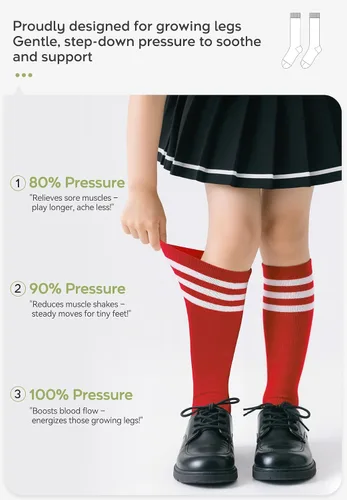 Vista 30 de Zando Calcetines de fútbol para niños, hasta la rodilla, para jóvenes, béisbol, fútbol, sóftbol, niños y niñas, de algodón suave sobre