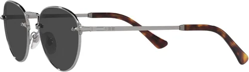 Vista 3 de Persol PO2491S - Gafas de sol redondas PlateadoAzul claro
