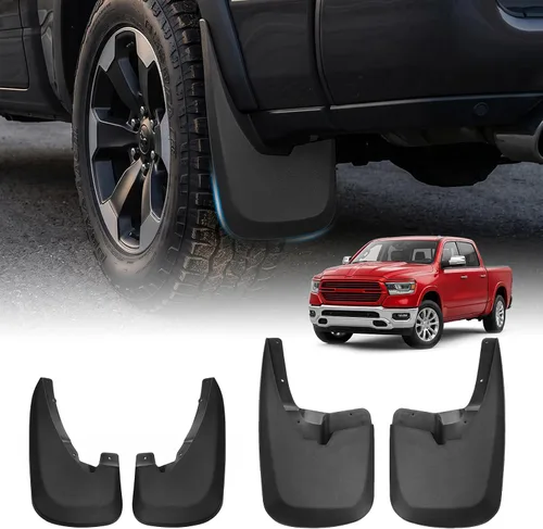 Vista 11 de Tecoom Truck Mud Flaps Fit for Chevy Silverado 1500 2500 HD 3500 HD 2007-13
