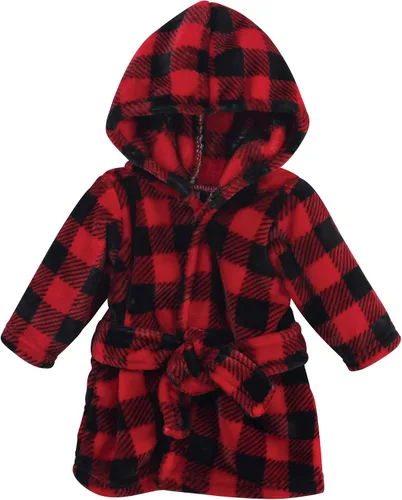 Vista 48 de Hudson Baby - Bata de baño unisex de peluche con cara de animal para bebé Azteca