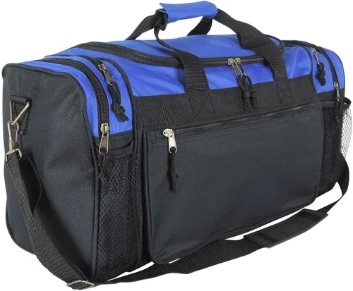 Vista 9 de DALIX - Bolsa deportiva de 20 pulgadas con bolsillos de malla y para objetos de valor, para gimnasio y viaje