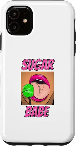 Vista 8 de Sugar Babe Sexy Woman Lick Lollipop Cartoon Comic hot Fun Case for iPhone 16