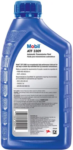 Vista 4 de Mobil 3309 Fluido de transmisión automática, 1 cuarto de galón, caja de 6