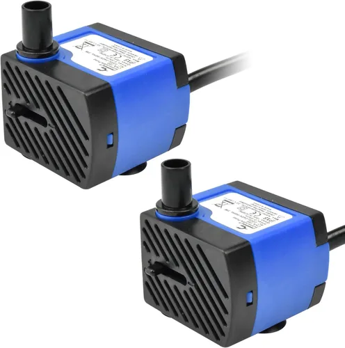 Vista 8 de CONQUERALL 2.5W Mini bomba de fuente 42GPH sumergible al aire libre 1.48ft cabeza para tanques de peces nano