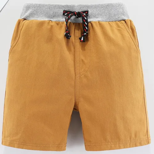 Vista 3 de Bumeex Pantalones cortos de algodón para bebé, paquete de 2