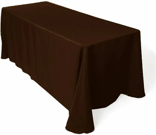 Vista 26 de ADD&SHIP Mantel rectangular (90 x 120 pulgadas) de largo, poliéster, reutilizable, para fiestas, eventos, banquetes, Acción de Gracias, Navidad