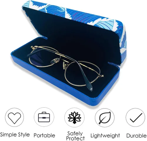 Vista 5 de Folaxshoo - Funda protectora rígida para gafas unisex
