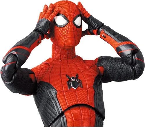 Vista 9 de Medicom: MAFEX Spider-Man en traje mejorado (Sin camino a casa)