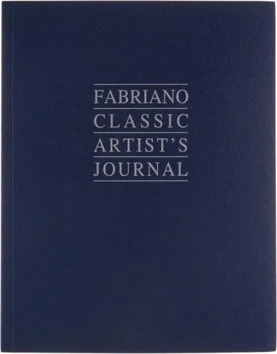 Vista 2 de Fabriano Diario de artista clásico, 192 páginas, 4.5 x 6.5 pulgadas, blanco