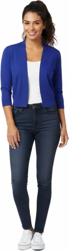 Vista 6 de Allsense Cárdigan Bolero de manga 34 para mujer