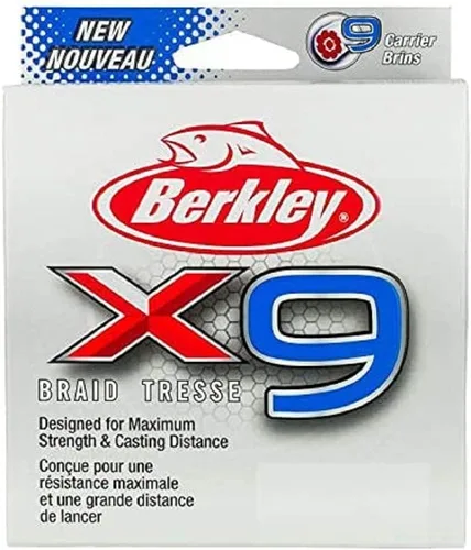 Vista 18 de Berkley Línea de pesca trenzada x9 Cristal