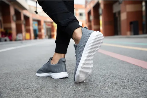 Vista 6 de BXYJDJ Zapatos deportivos para correr para hombre, para caminar, atléticos, gimnasio, fitness, deportes, ligeros, informales, para trabajo, correr