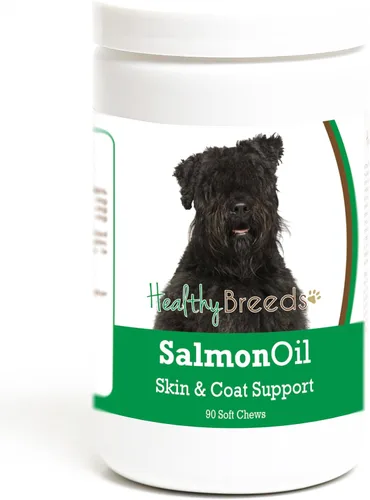 Vista 175 de Healthy Breeds Affenpinscher - Masticables suaves de aceite de salmón, 90