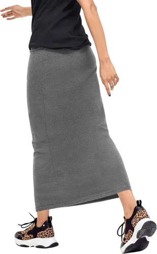 Vista 3 de Ellos Falda larga de punto de talla grande para mujer