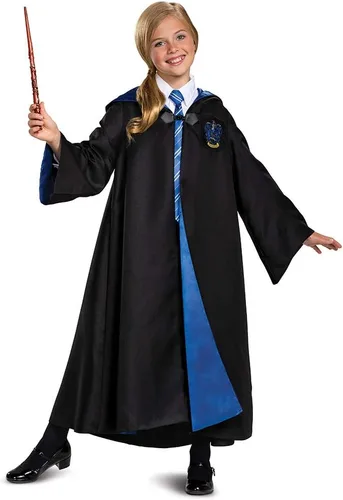 Vista 6 de Harry Potter Hogwarts - Bata clásica para niños, disfraz, accesorio