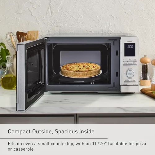 Vista 8 de Hornos microondas de encimera Panasonic, 0.9 pies cúbicos, 1000W, 15 ajustes de cocción automática, tecnología inversor para una cocción uniforme