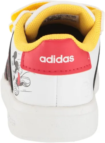Vista 3 de adidas Tenis unisex Grand Court 2.0 para niños