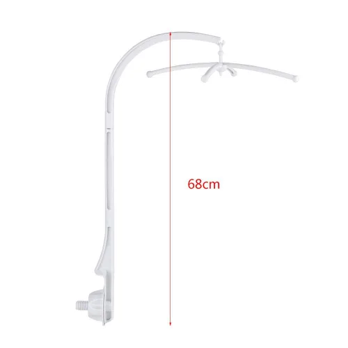 Vista 7 de Soporte de campana de cama móvil, para cuna de bebé, decoración para colgar brazos, stent de 27 pulgadas