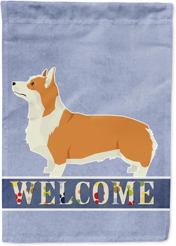 Vista 23 de Caroline's Treasures CK3704GF Bandera de jardín de bienvenida de Akita Shepherd Black and Tan - Bandera decorativa para patio exterior, patio
