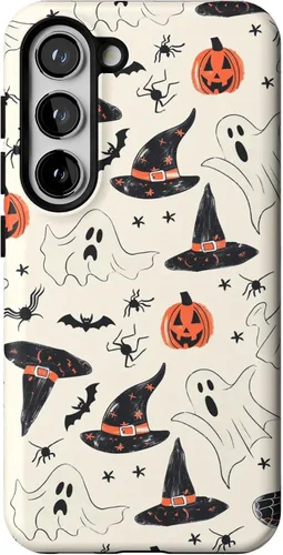 Vista 84 de Casely Funda para Galaxy S9 Postura de cadáver Yoga de esqueleto Diseño protector delgado esencial de doble capa