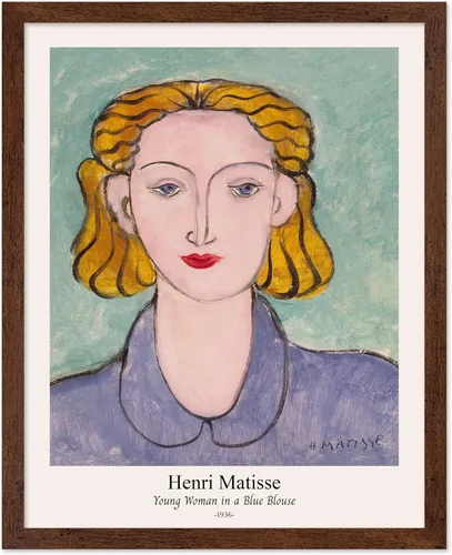 Vista 14 de Poster Master Póster vintage de Henri Matisse – Impresión retro de la gavilla – Arte de fauvismo – Pintura clásica – Ilustración estética