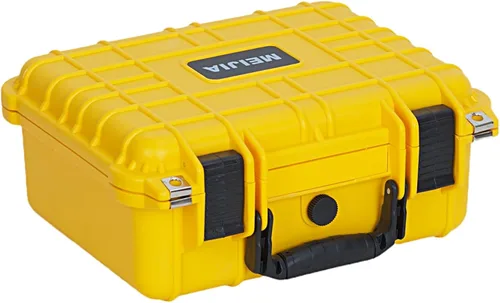 Vista 16 de MEIJIA - Funda rígida impermeable para cámara IP67 para todo tipo de clima, funda protectora rígida, con espuma personalizable, compatible