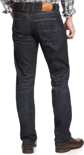 Vista 2 de Lucky Brand 221 pantalones de mezclilla rectos para hombre
