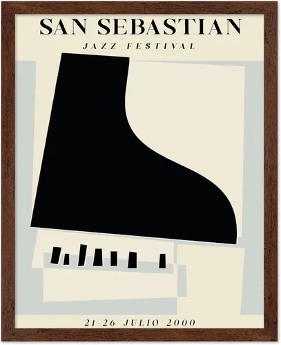 Vista 24 de Poster Master Póster de música vintage de 3 piezas, impresión de instrumentos retro, regalo para músico, amigo, guitarra eléctrica, patrón, patente