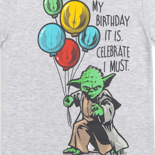Vista 3 de STAR WARS Darth Vader Yoda - Camiseta de cumpleaños para niños pequeños a niños grandes