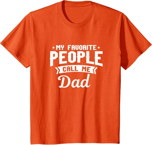 Vista 30 de My Favorite People Call Me Dad - Camiseta divertida, Negro, S