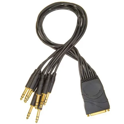 Vista 8 de D'Addario Accessories Modular Snake DB25 Core, 5 pies D'Addario Modular Snake components provide clean signal routing, flexible setup, connections
