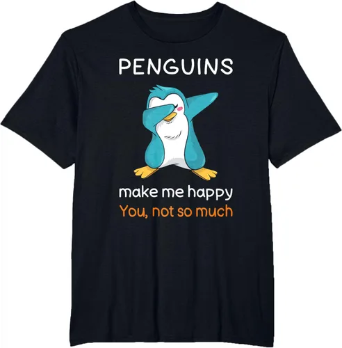 Vista 37 de Camiseta de pingüino con cita de pingüino sarcástico para amantes de los pingüinos, Negro