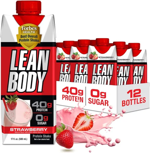 Vista 9 de LEAN BODY - Paquete variado de 8 sabores, 1.41 onzas de proteína, cero azúcar, 24 vitaminas y minerales para apoyar la salud inmunológica, 17 onzas