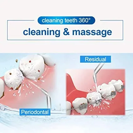 Vista 5 de Puntas de repuesto para irrigador dental Waterpik, repuesto de punta de irrigador de agua de alta presión, compatible con irrigador oral Waterpik