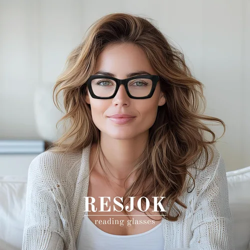 Vista 2 de Reading Glasses for women-3Pack Blue Light Blocking Computer Readers with Spring Hinge Fashion Eyeglasses