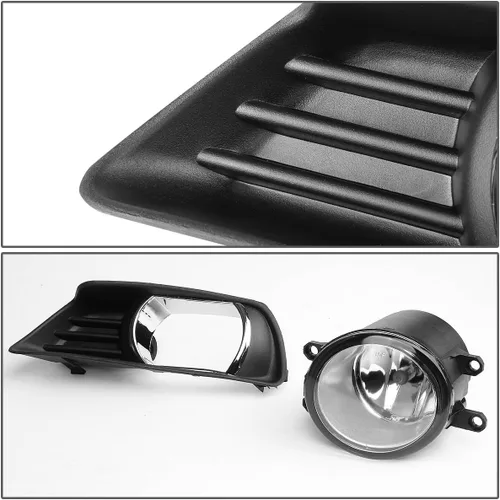 Vista 3 de DNA MOTORING FL-ZTL-138-CH - Luz antiniebla con interruptor para el lado del conductor y del pasajero, mejora la visibilidad