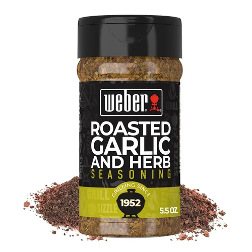 Vista 4 de Weber Condimento de ajo asado y hierbas, 5.5 oz