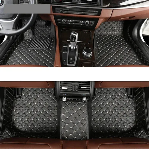 Vista 7 de Car mat Custom Car Floor Mats for mazdas CX-3 CX3 Auto Accessories Foot Carpet (Color : All Black)