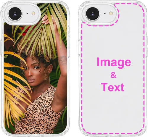 Vista 330 de Funda de teléfono personalizada para Apple iPhone 8 Plus iPhone 7 Plus, personalizada con foto, imagen, texto, imagen, diseño de imagen