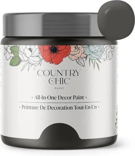 Vista 111 de Country Chic - Pintura a la tiza todo en uno para muebles y armarios, ecológica, acabado mate, con primer y sellador, para madera y metal, Alchemist