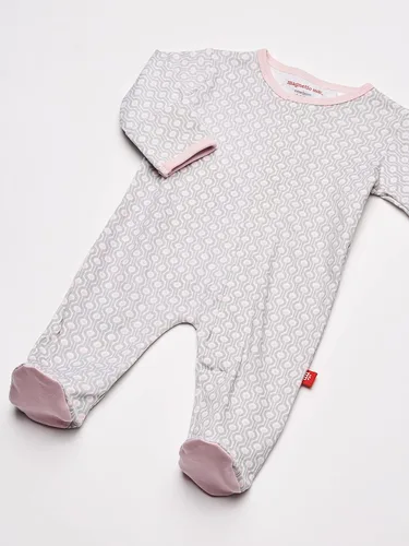 Vista 2 de Magnificent Baby Pijama de algodón con cierre magnético para niñas