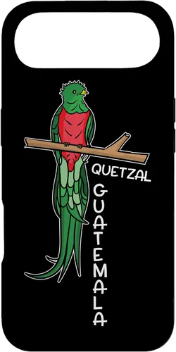 Vista 27 de Quetzal de Guatemala - Carcasa para iPhone 17, diseño de pájaros y bandera de Guatemala