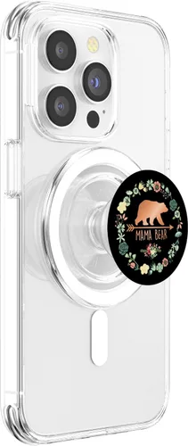 Vista 3 de Mama Bear Flowers PopSockets PopGrip: agarre intercambiable para teléfonos y tabletas PopSockets MagSafe PopGrip para iPhone