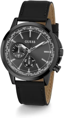 Vista 6 de GUESS Reloj multifunción en tono marrón
