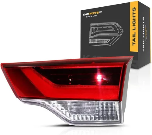 Vista 6 de Conjunto de luz trasera para Toyota Highlander 2017 2018 2019 lado del conductor Interior Híbrido Lente transparente LED Para TO2802139