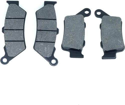 Vista 3 de Juego de pastillas de freno delanteras y traseras para Honda Dominator NX650 CB500S 1997-1998 SLR650V 1996-1997 Yamaha XT660R 2004-2016