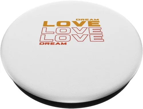 Vista 2 de Dream Love Love Dream - For Those Who Feel Love & Peace PopSockets Adhesive PopGrip