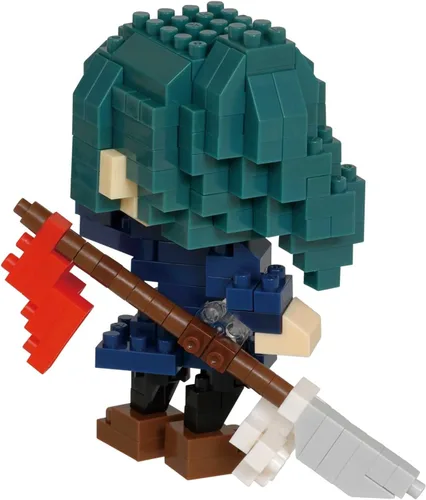 Vista 3 de nanoblock - Jujutsu Kaisen - Maki Zen'in, kit de construcción de la serie de colección de personajes