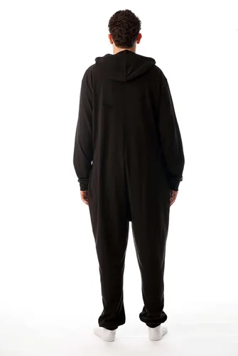 Vista 5 de followme - Traje de esqueleto que brilla en la oscuridad para toda la familia pijama de mameluco
