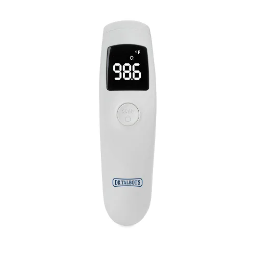 Vista 5 de Dr. Talbot's Termómetro infrarrojo sin contacto con pantalla LED, blanco